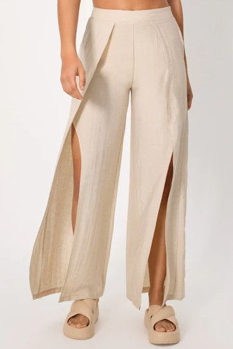 Caleta - Ysabel Mora - spodnie 86272 - sand brown