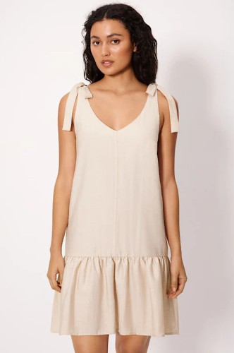 Caleta - Ysabel Mora - krótka sukienka plażowa 86273 - sand brown