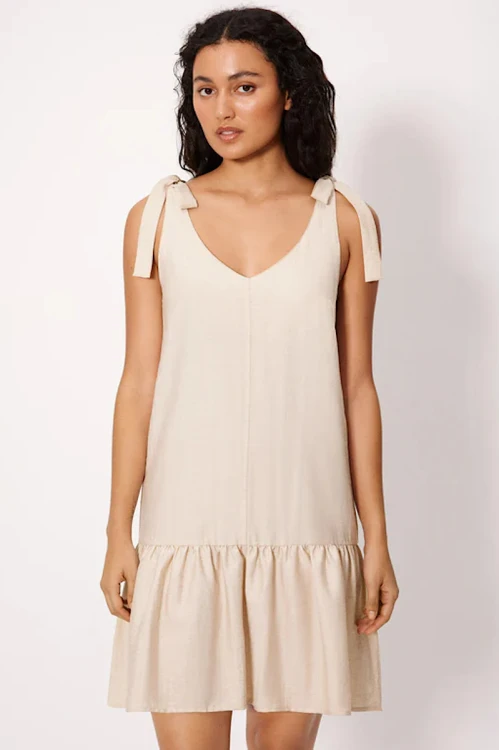 Caleta - Ysabel Mora - krótka sukienka plażowa 86273 - sand brown