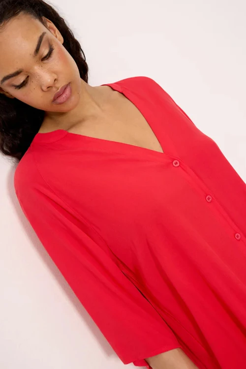 Isla - Ysabel Mora - koszula 86278 - vivid coral