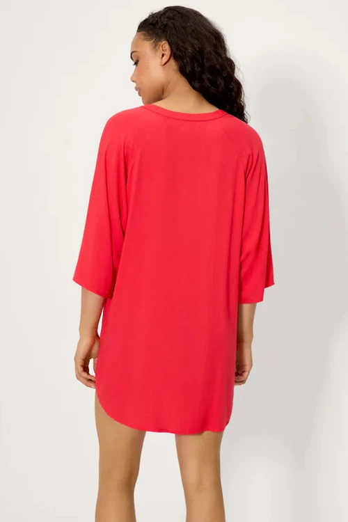 Isla - Ysabel Mora - koszula 86278 - vivid coral