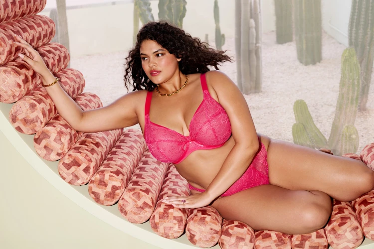 Darcie - Elomi - figi brazylijskie 302955 - azalea