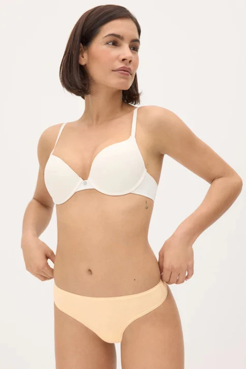 Algodón 19426 - Ysabel Mora - stringi 2-pack - pale yellow/pale rose