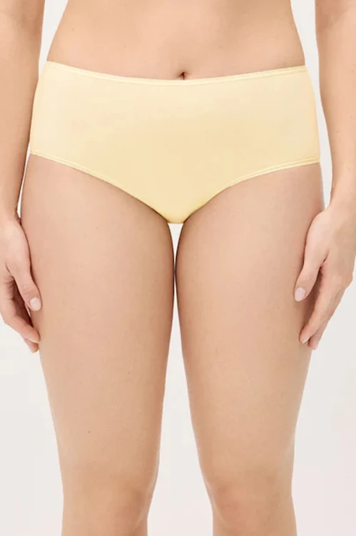 Algodón 19429 - Ysabel Mora - figi z wysokim stanem 2-pack - pale yellow/pale rose