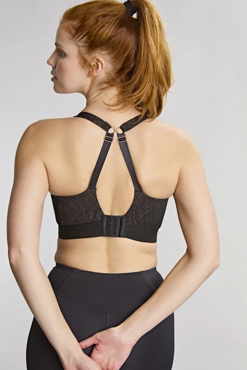 Endurance - Panache Sport - biustonosz 5022 - black/latte