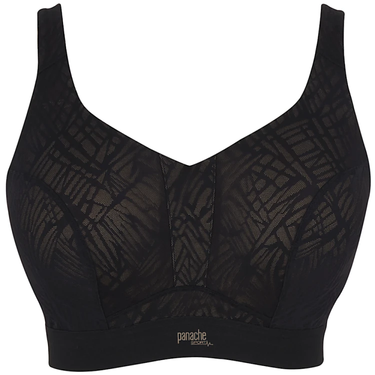 Endurance - Panache Sport - biustonosz 5022 - black/latte