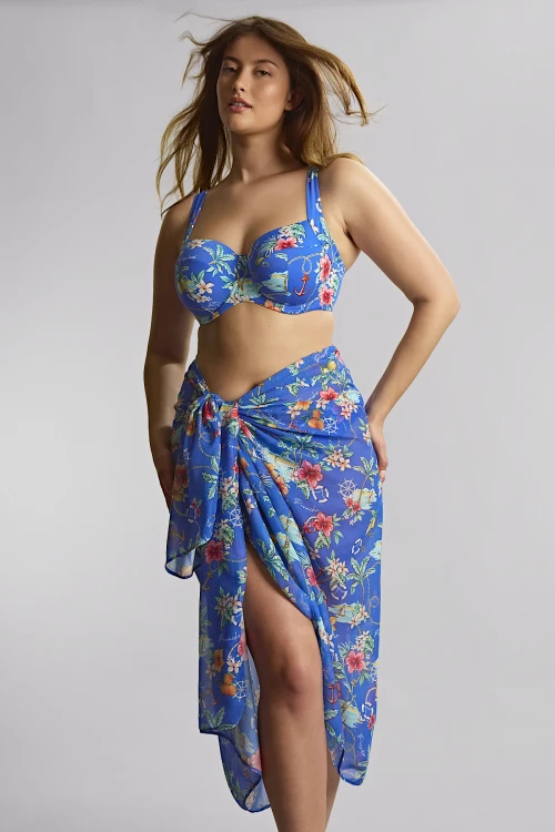 Paradiso - Panache Swim - biustonosz kąpielowy Olivia SW1722B - pardiso print