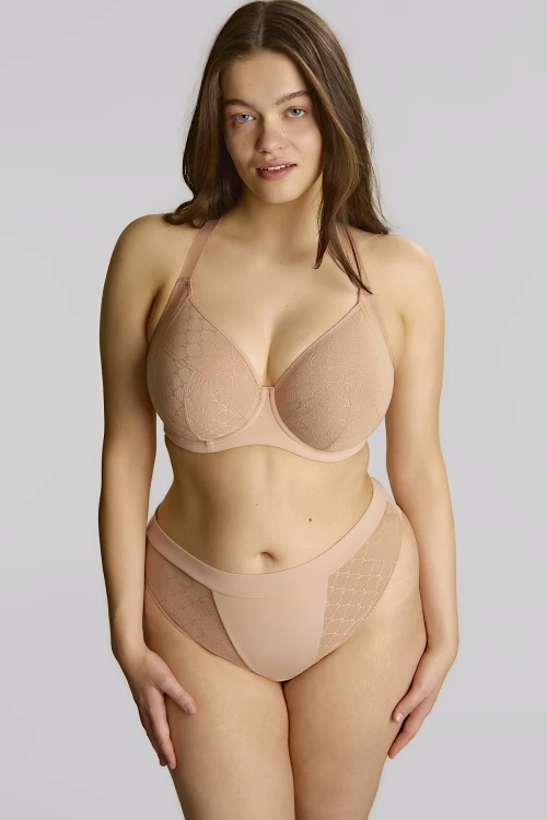 Muse - Sculptresse - biustonosz plunge 11446 - cameo rose