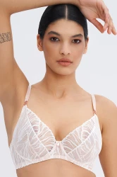 Off-White Hours - Alles - biustonosz miękki MPL - off-white
