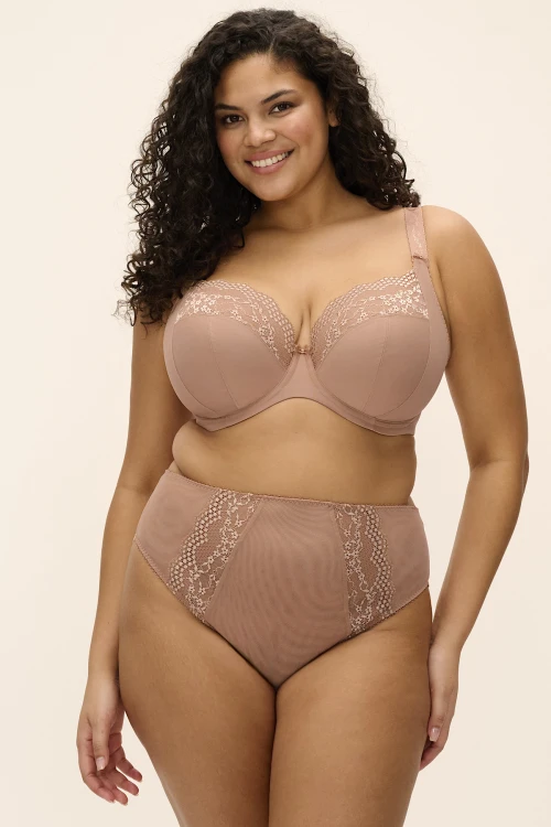 Lucie - Elomi - biustonosz 4490 - mocha