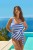 Cascade - Panache Swimwear - kostium jednoczęściowy Gigi SW2050 - cascade stripe