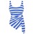 Cascade - Panache Swimwear - kostium jednoczęściowy Gigi SW2050 - cascade stripe