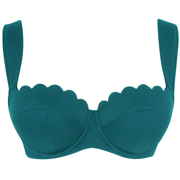 Spirit - Panache Swim - biustonosz kąpielowy Bette SW1842E - teal blue