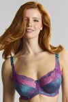 Clara - Panache - biustonosz 7255 - teal magenta