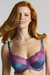 Clara - Panache - biustonosz 7255 - teal magenta