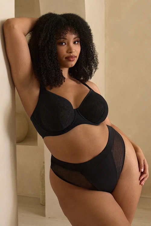 Muse - Sculptresse - biustonosz plunge 11446 - black