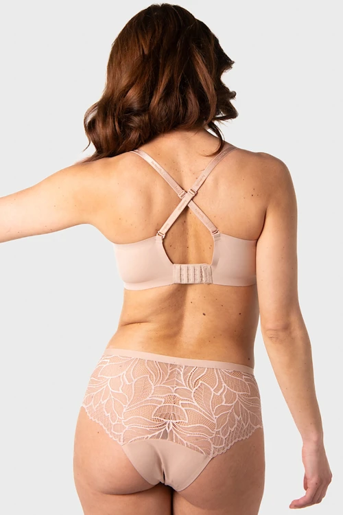 Effortless Sculpt - Hotmilk - biustonosz t-shirt - cashmere