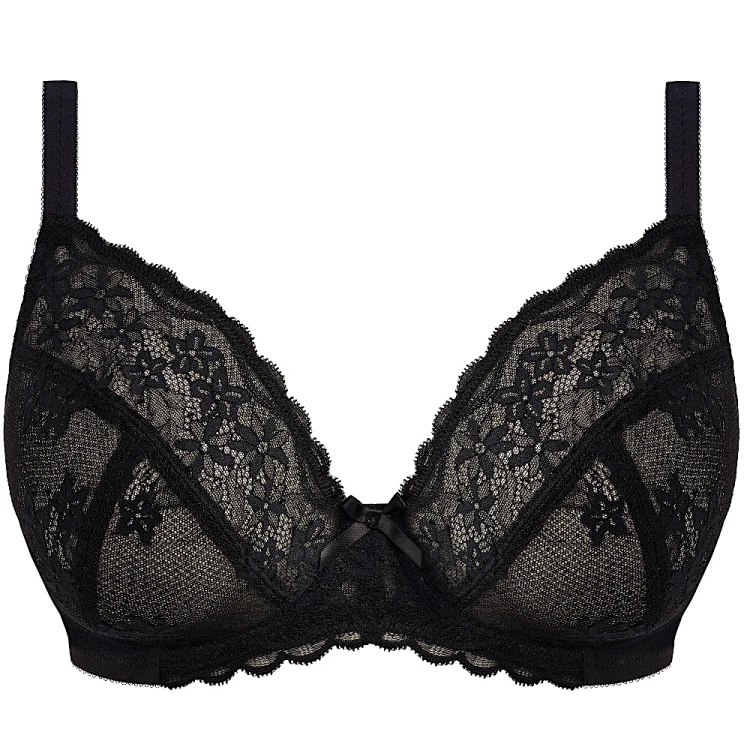Quinn - Freya - biustonosz plunge AA404302 - black
