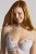 Ana - Panache - biustonosz plunge 9396 - cornflower