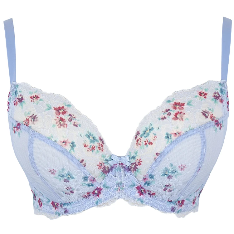 Ana - Panache - biustonosz plunge 9396 - cornflower