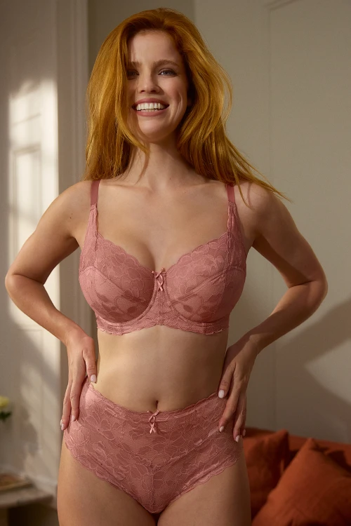Amour - Panache - biustonosz full-cup 11140 - rose pink