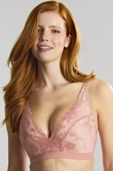 Amour - Panache - biustonosz bez fiszbin 11145 - rose pink