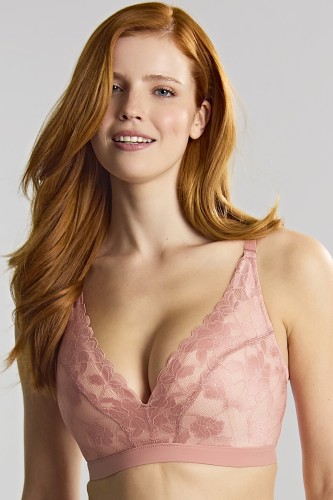 Amour - Panache - biustonosz bez fiszbin 11145 - rose pink