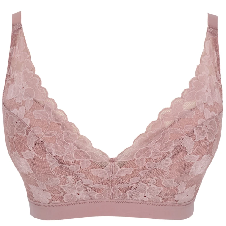 Amour - Panache - biustonosz bez fiszbin 11145 - rose pink