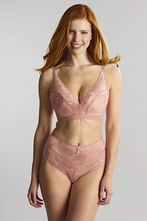 Amour - Panache - wysokie figi 11149 - rose pink