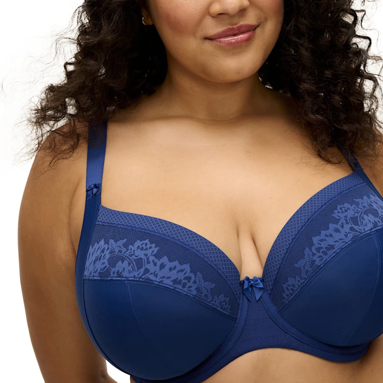 Nerina - Elomi - biustonosz plunge 302734 - french navy