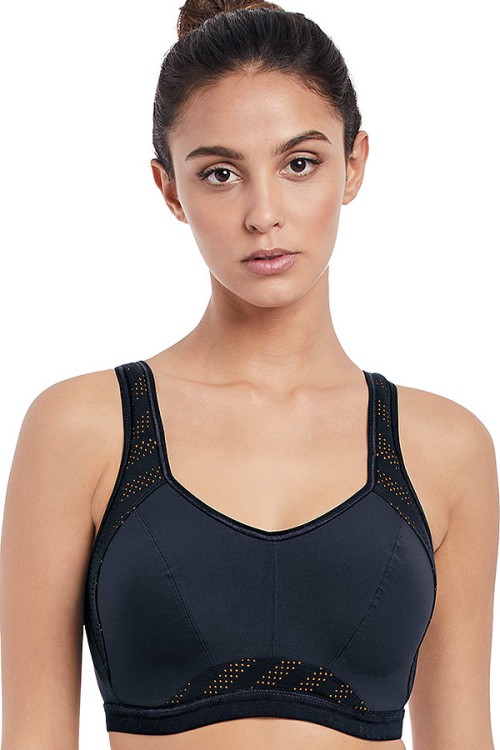  Crop Top - Freya Active - biustonosz AA4004 - granat