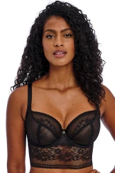 Sydnie - Freya - biustonosz longline AA402820 - black