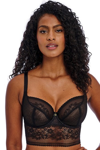 Sydnie - Freya - biustonosz longline AA402820 - black