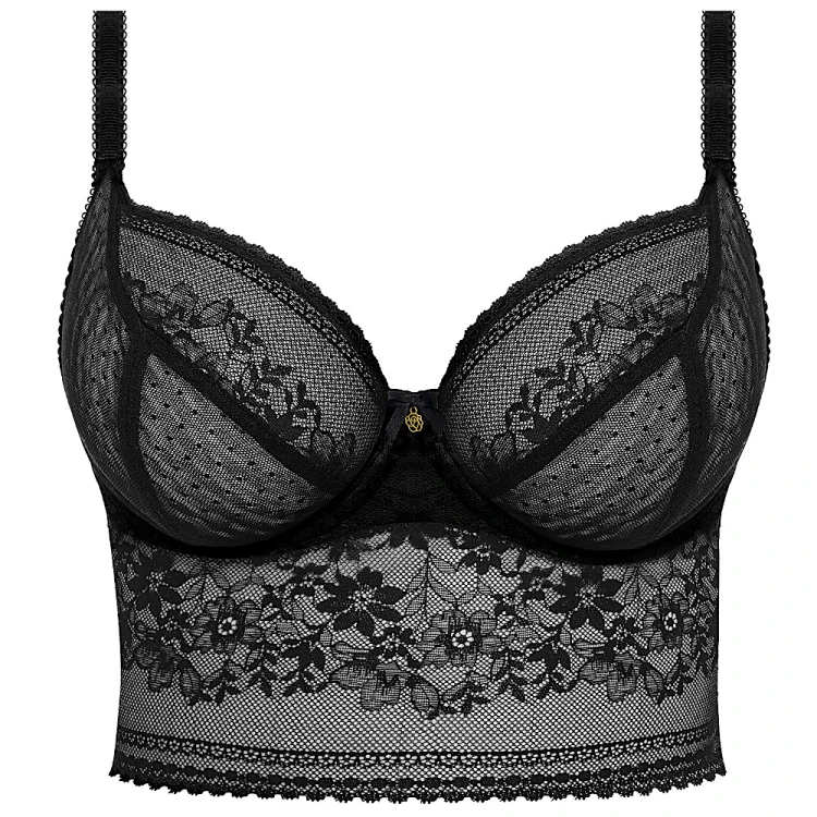 Sydnie - Freya - biustonosz longline AA402820 - black