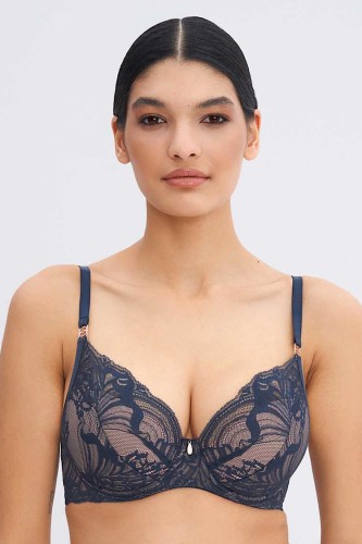 Indigo Affair - Alles - biustonosz push-up TPU - indygo