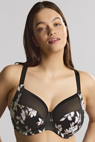Bliss - Sculptresse - biustonosz 10685B - black floral