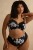Bliss - Sculptresse - biustonosz 10685B - black floral