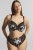 Bliss - Sculptresse - biustonosz 10685B - black floral
