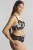 Bliss - Sculptresse - biustonosz 10685B - black floral