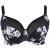 Bliss - Sculptresse - biustonosz 10685B - black floral