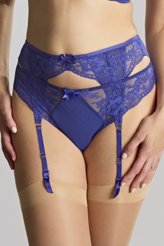 Heidi - Panache - pas do pończoch 11307 - indigo