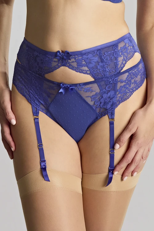 Heidi - Panache - pas do pończoch 11307 - indigo