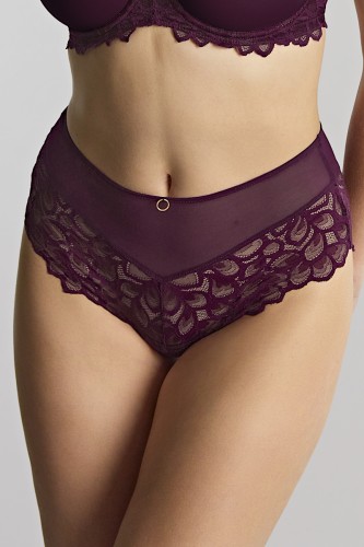 Allure - Panache - wysokie figi 10764 - plum