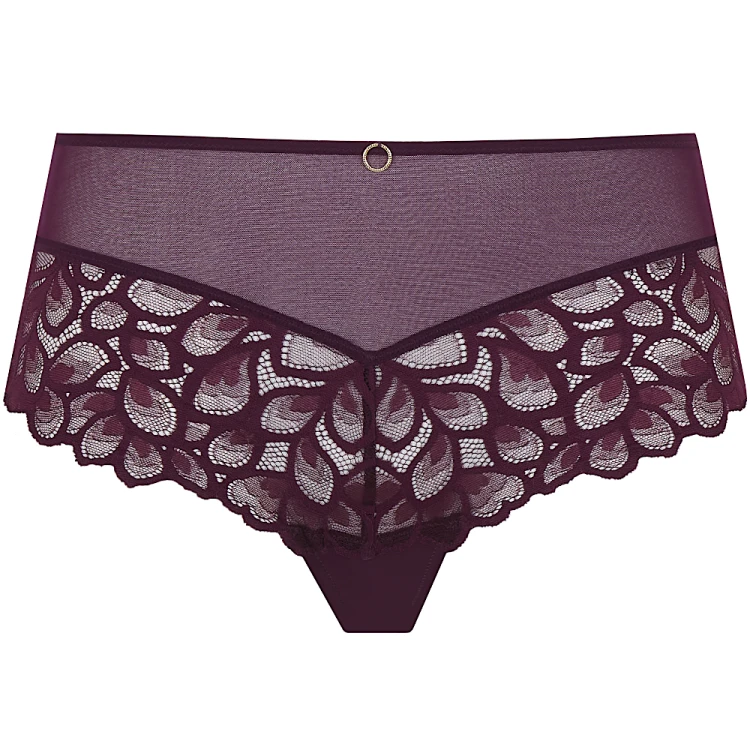 Allure - Panache - wysokie figi 10764 - plum