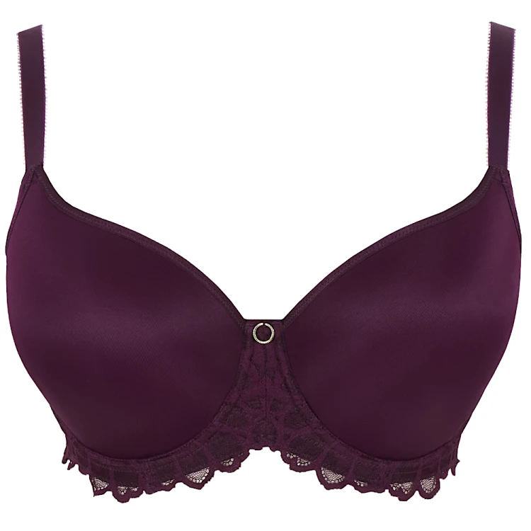 Allure - Panache - biustonosz spacer t-shirt 10766 - plum