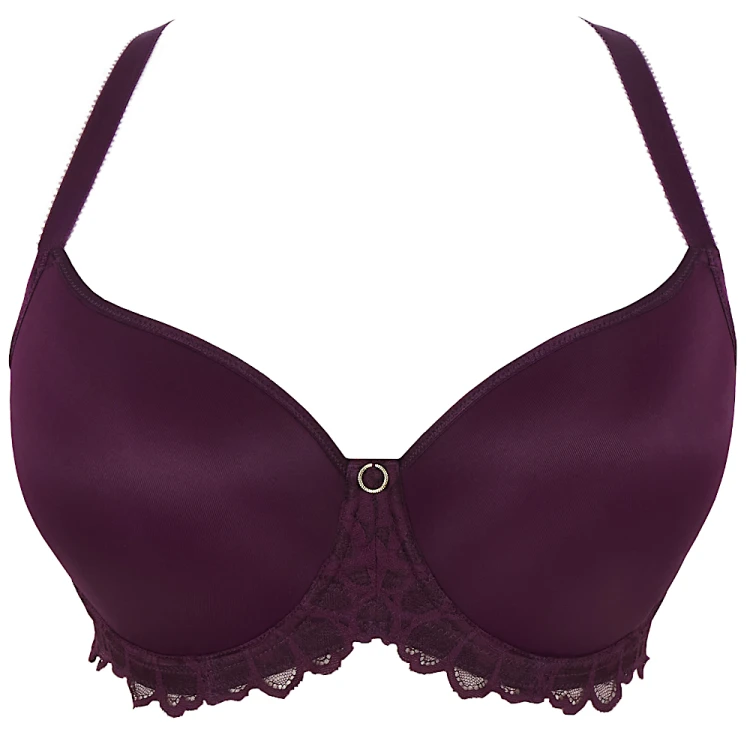 Allure - Panache - biustonosz spacer t-shirt 10766 - plum
