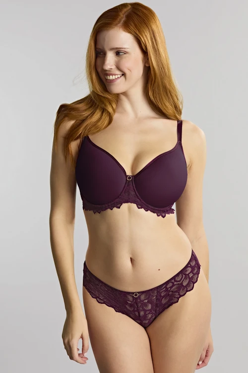 Allure - Panache - biustonosz spacer t-shirt 10766 - plum