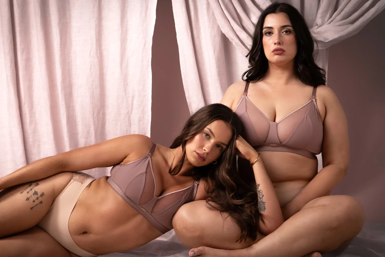Flawless - Hotmilk - biustonosz - rose dust