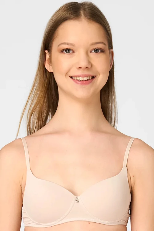 Teen Bra - Key - biustonosz dla nastolatki TBM122 - beż