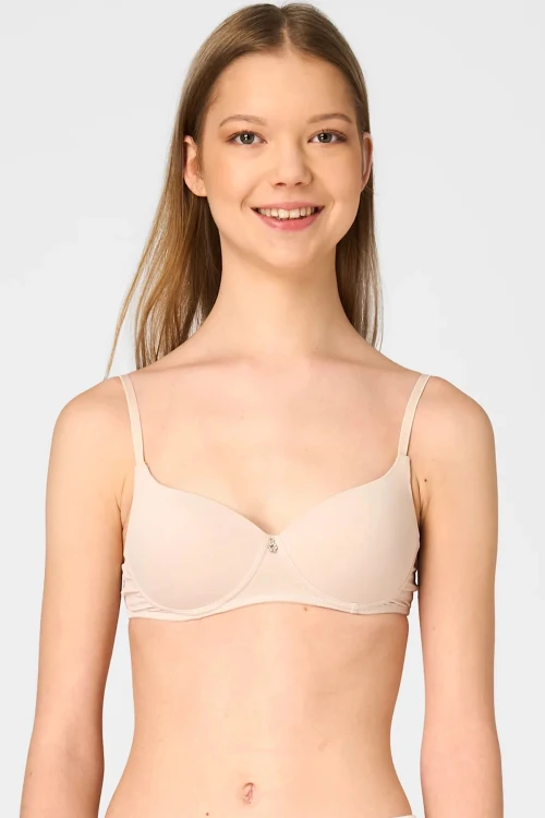 Teen Bra - Key - biustonosz dla nastolatki TBM122 - beż